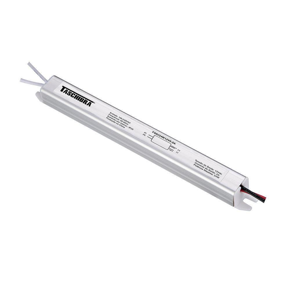 Fonte Taschibra Chaveada Slim 24w 2a 12v Autovolt