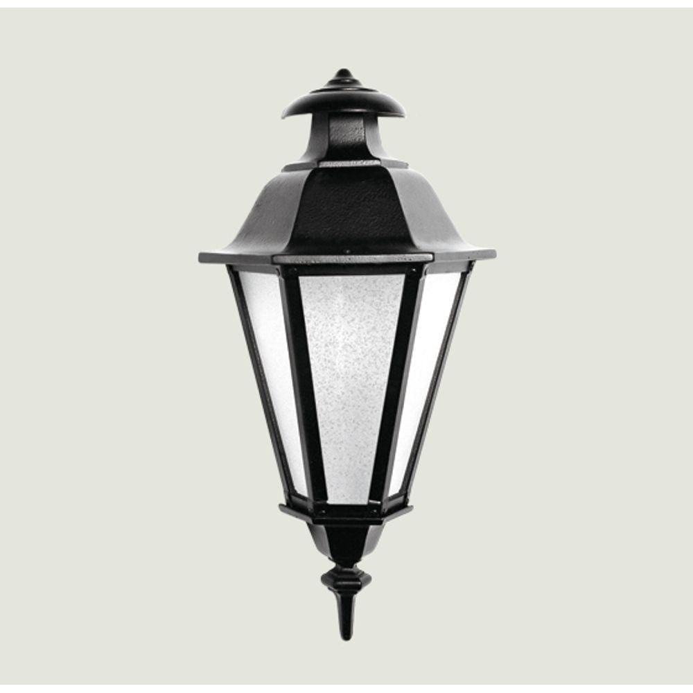 Arandela Aluminium Preto 1E27 49cm 1911/A