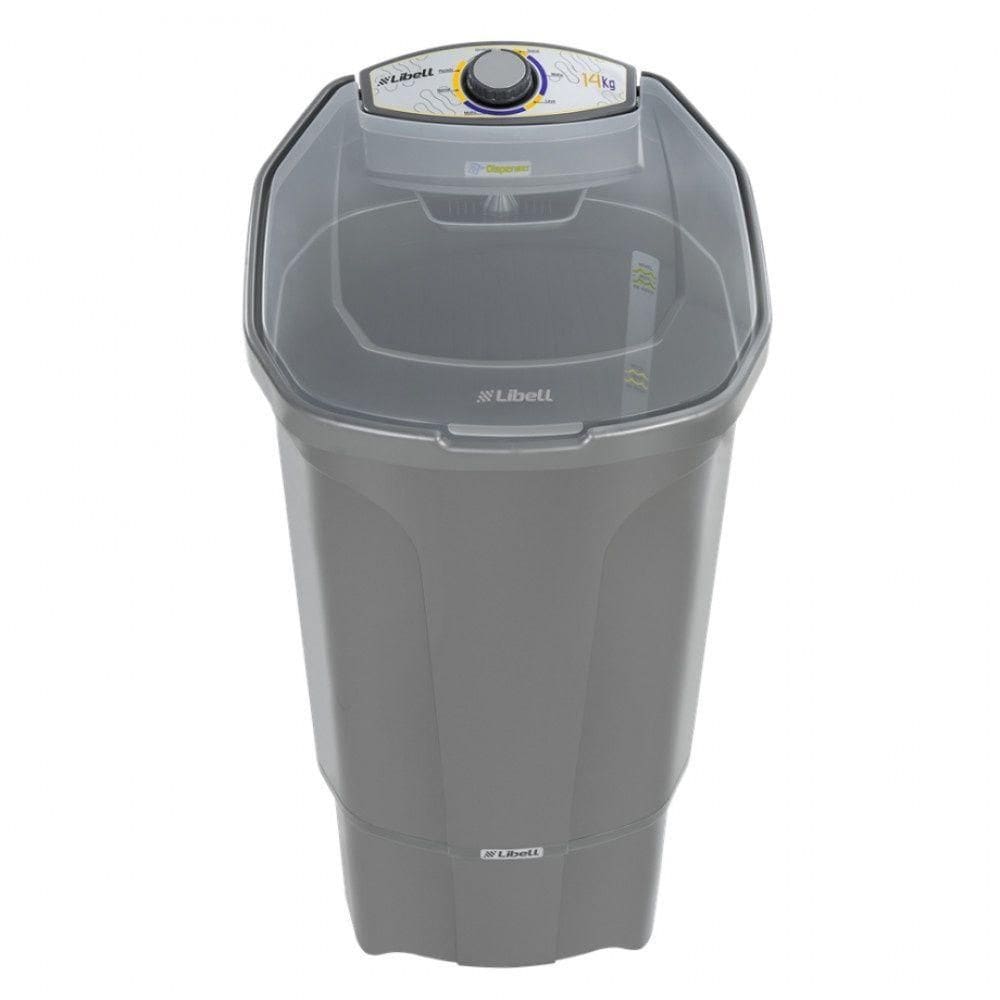 Tanquinho Libell 14 Kg com Lavagem por Turbilhonamento Prata