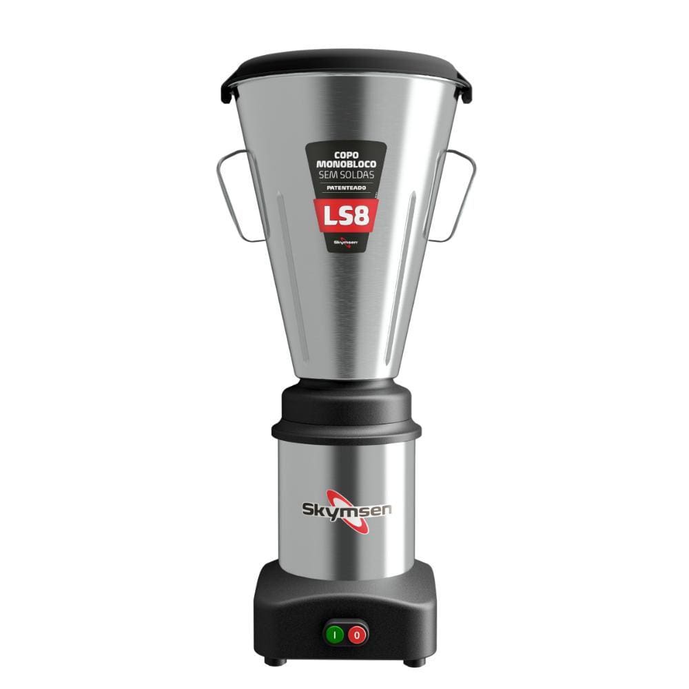 Liquidificador Baixa Rotação Inox Ls8 0,5Cv 8 Litros Bivolt - Skymsen