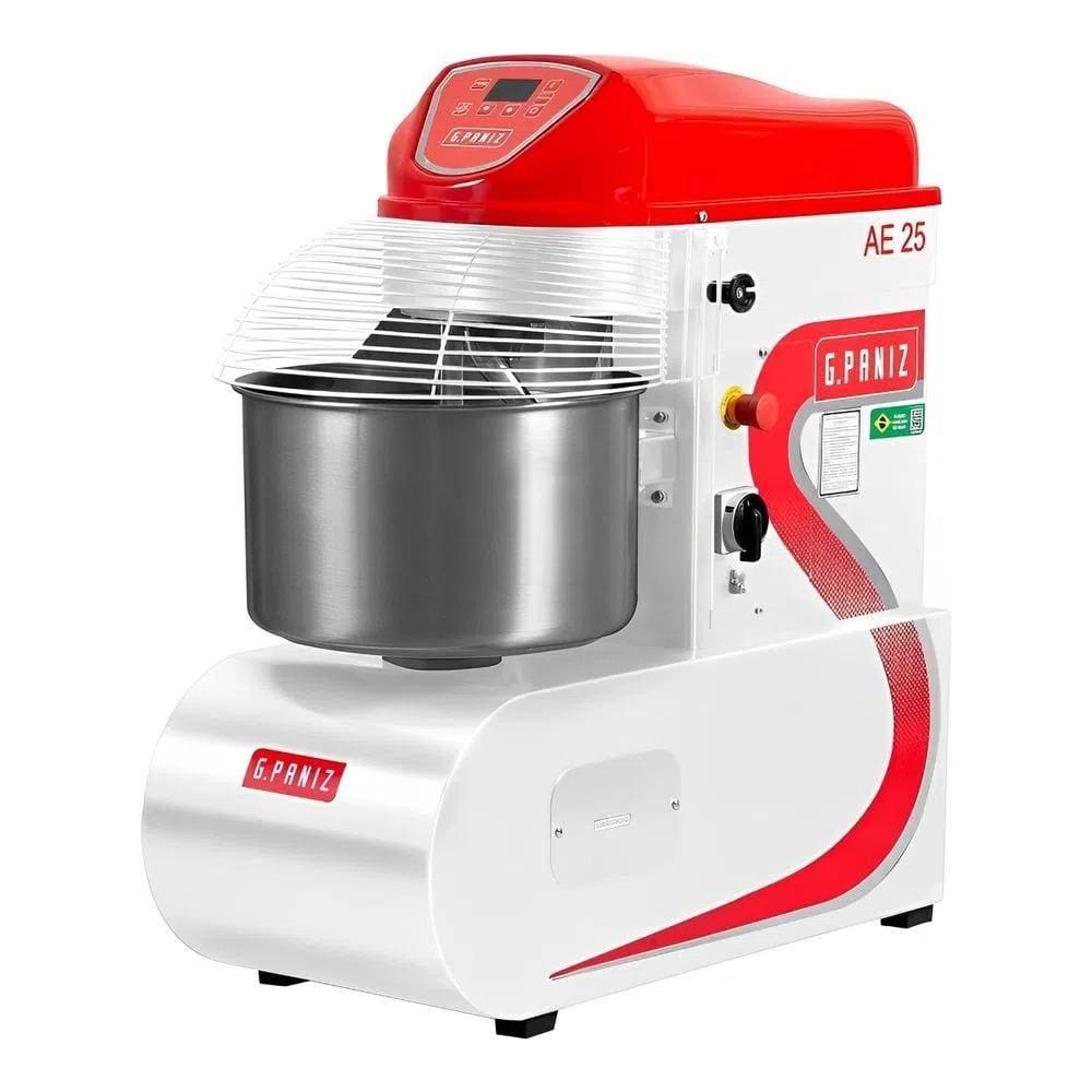 Masseira Espiral Ae25l G2 Epoxi 25Kg 3Cv 2 Velocidades 220V - Gpaniz