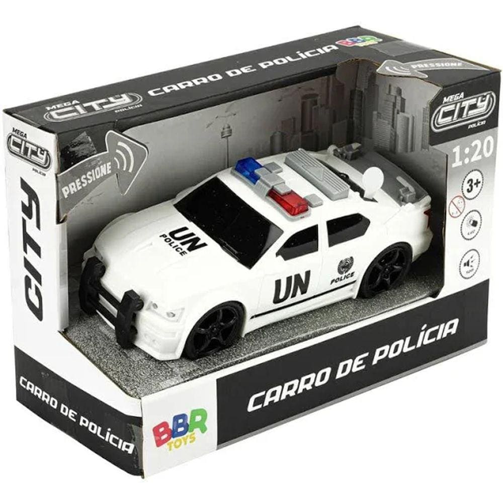Carro De Polícia - Bbr Toys