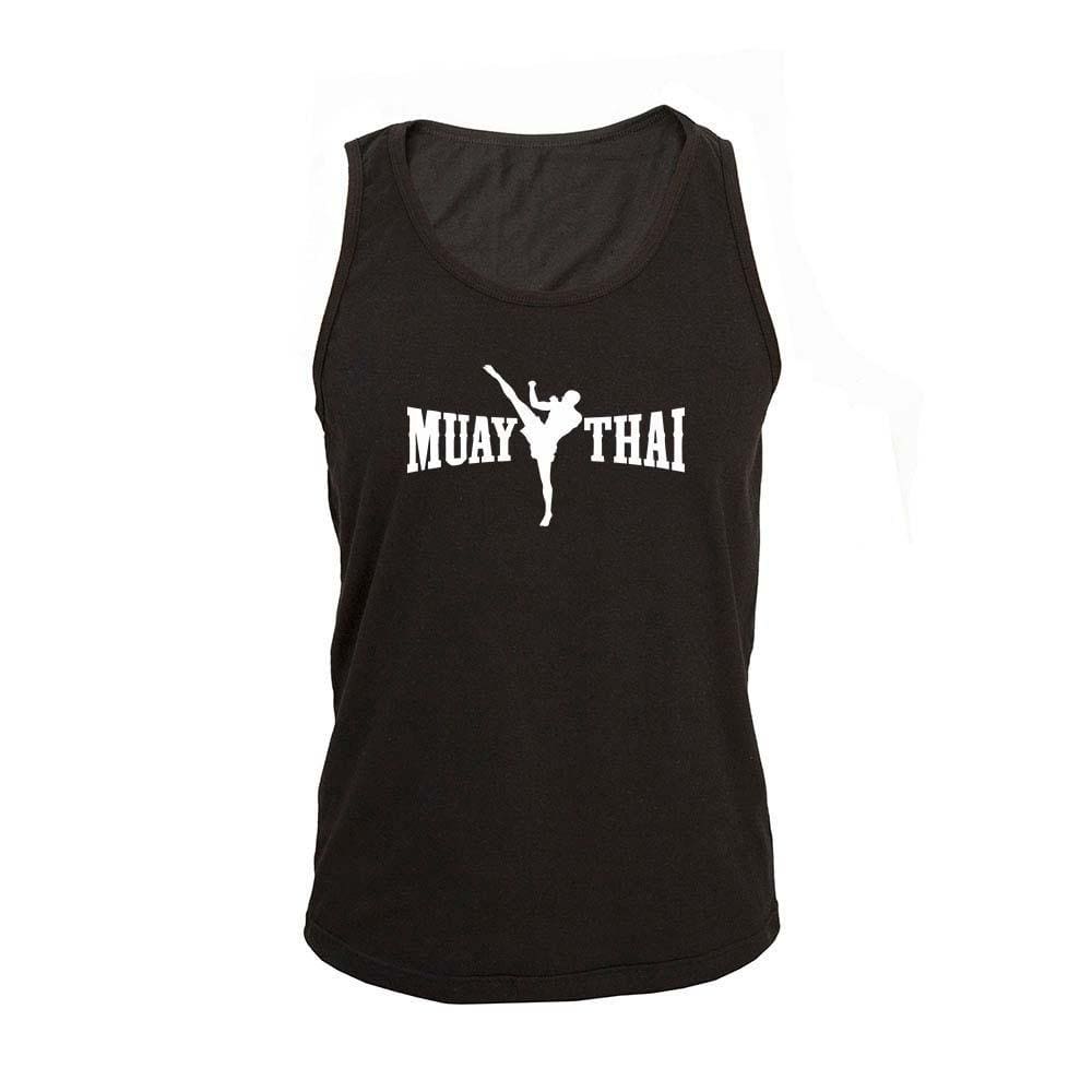Regata Masculina Algodão Muay Thai 6 Estampada Verão Moderna
