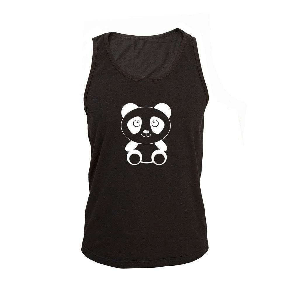 Regata Masculina Algodão Panda 3 Estampada Verdão Moderna