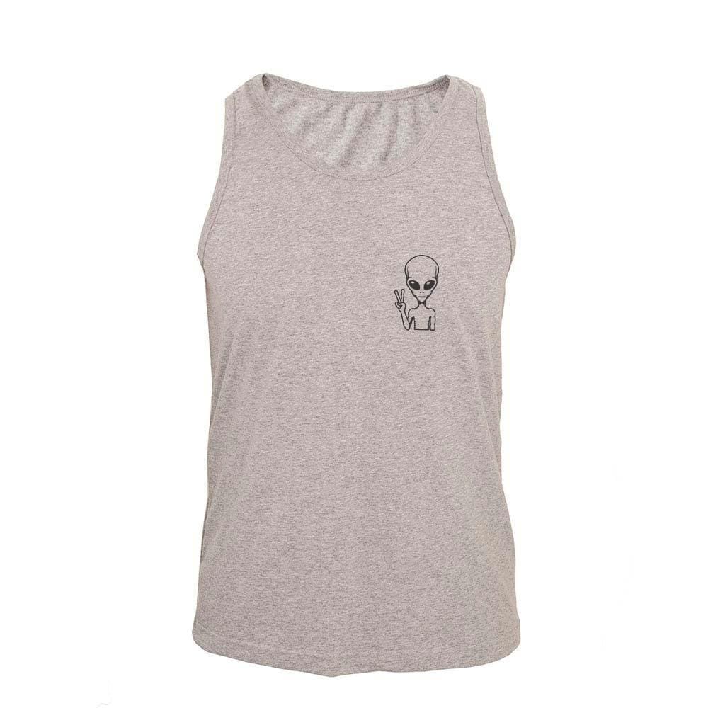 Regata Masculina Algodão Paz E Amor Estampada Moderna