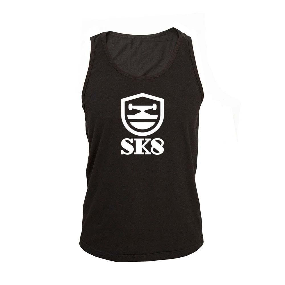 Regata Masculina Algodão Sk8 Estampada Verão Moderna