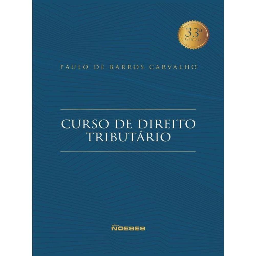 Curso De Direito Tributário