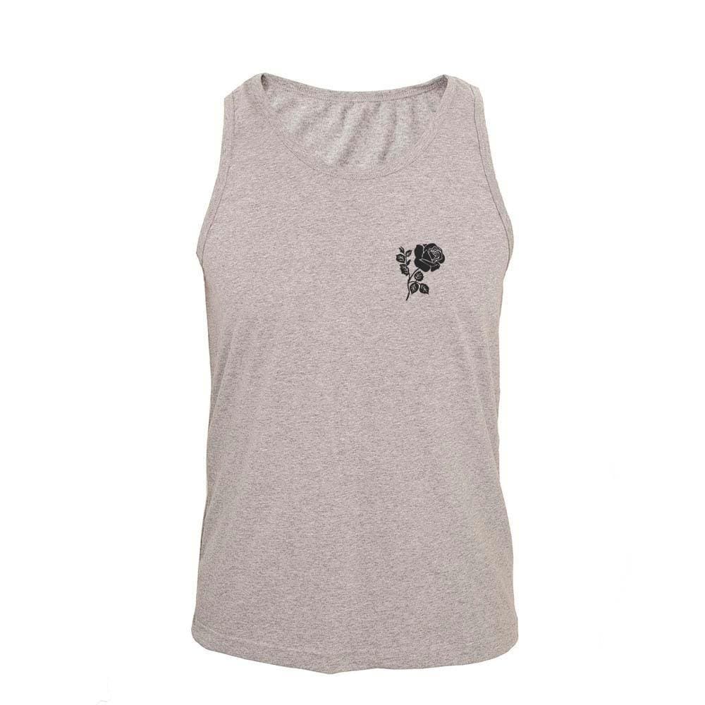Regata Masculina Algodão Flor Estampada Básica