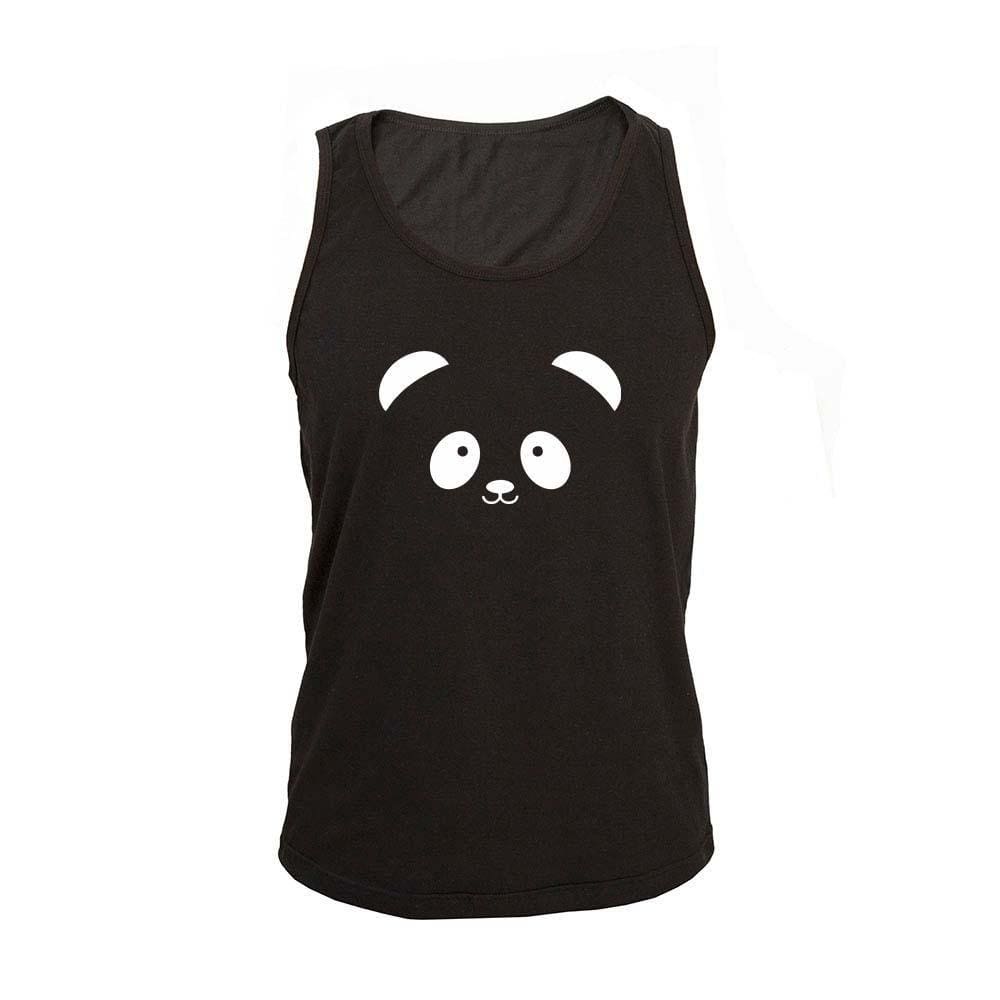 Regata Masculina Algodão Panda 2 Estampada Verão Moderna