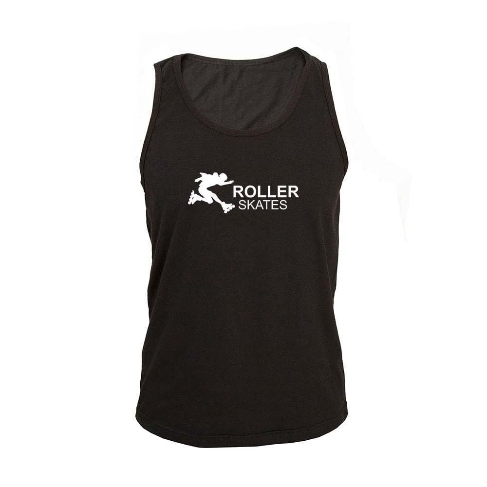 Regata Masculina Algodão Patins Estampada Verão Moderna