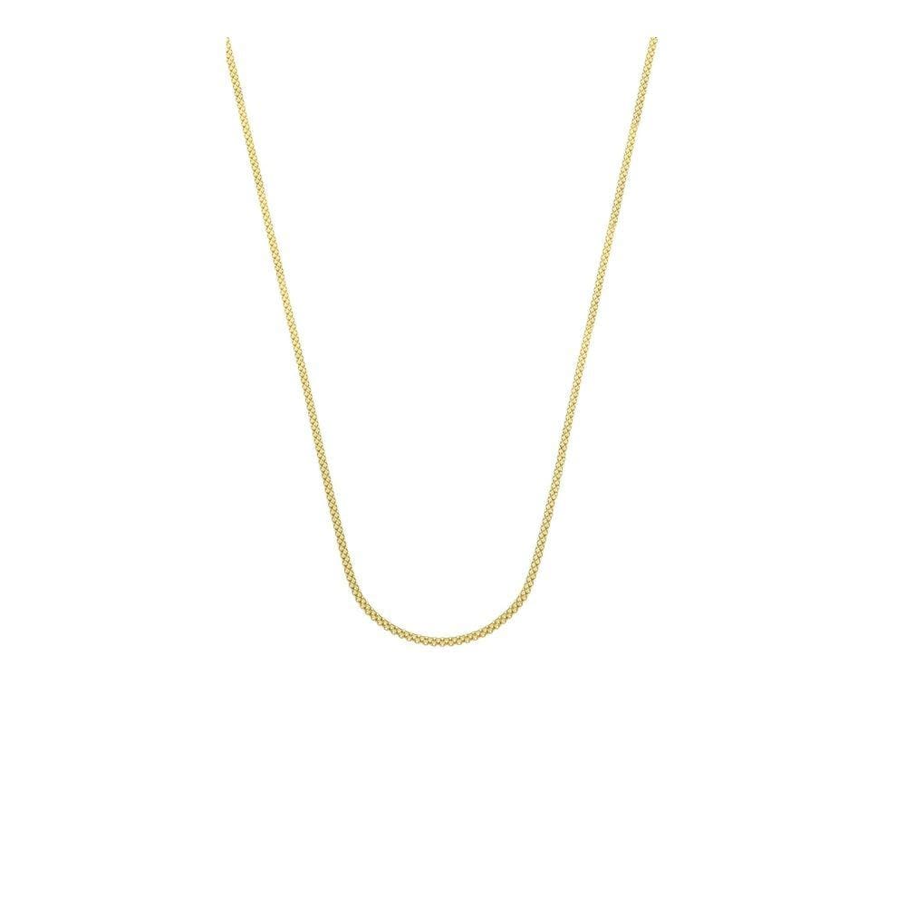 Colar Ouro 18k Gargantilha Feminina 45cm Cordão Bismark