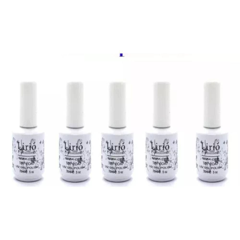 Kit 5 Ultra Top Coat / Selante Lirio 15 Ml Com