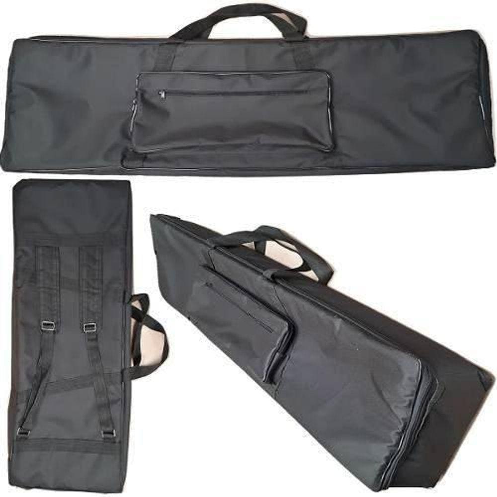 Capa Para Teclado Roland Xp80 Nylon Master Luxo Preto