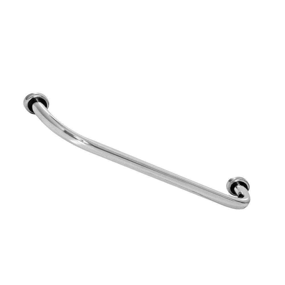 Alça De Apoio 40cm Aço Inox Idoso PCD Gestante Cadeirante Criança Barra Suporte Anti Queda