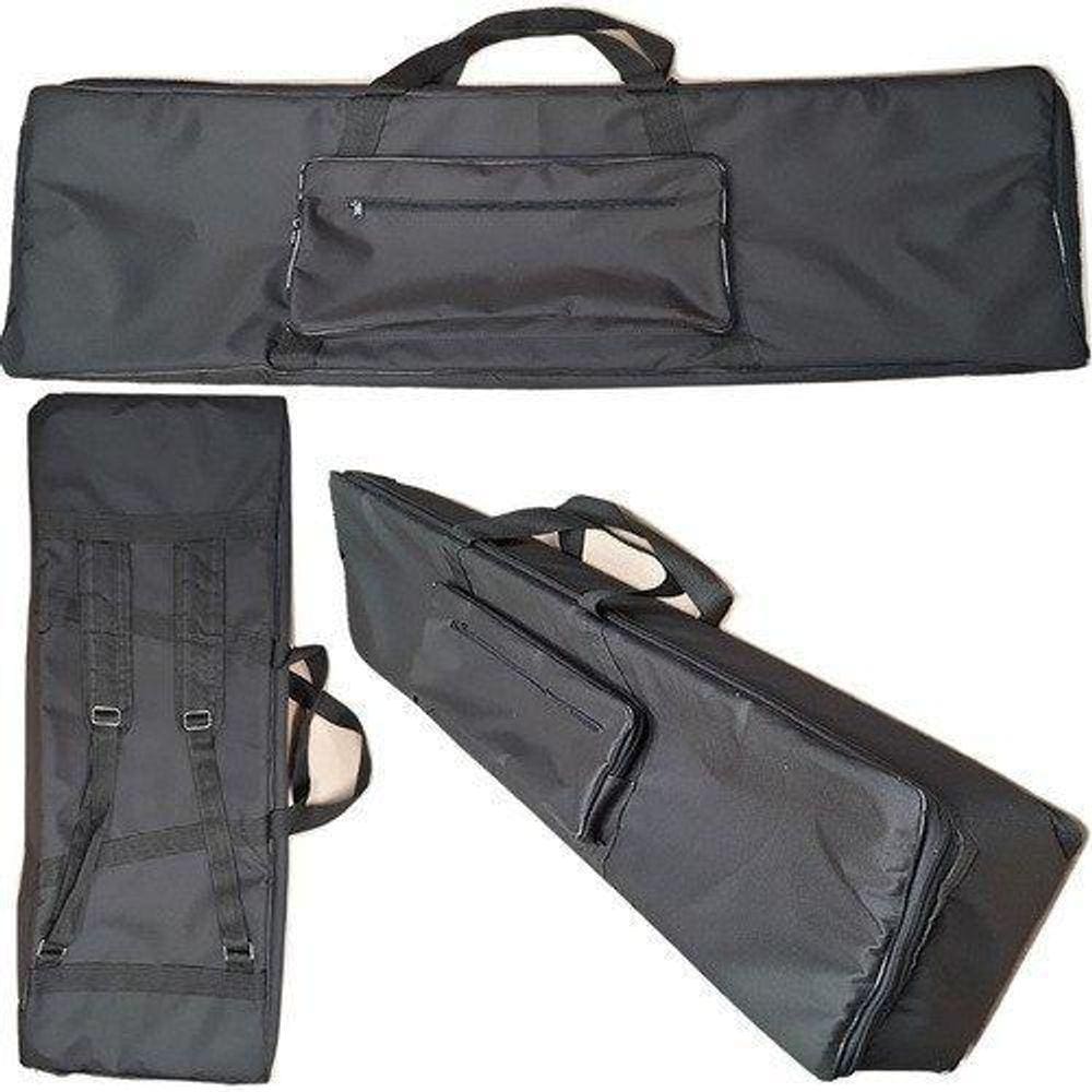 Capa Master Luxo Para Teclado Roland Fantom X8 Nylon Preto