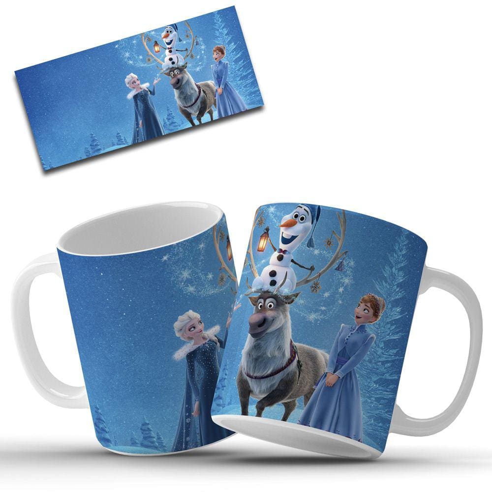 Caneca Frozen Personalizada em Cerâmica 325ml