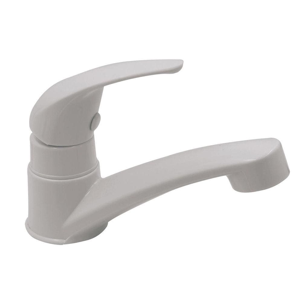 Torneira Lavatório Fecho Rápido Abs Branco Slim Mesa 1/4 V