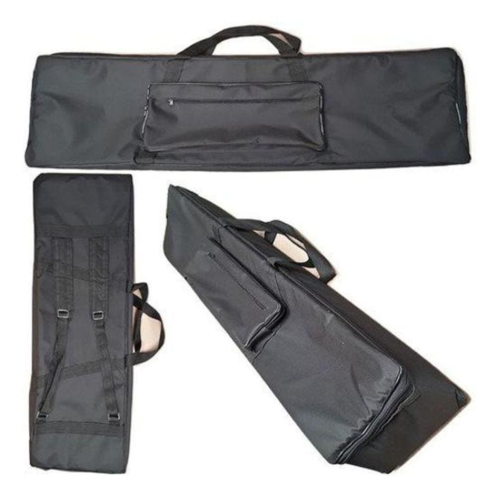 Capa Bag Para Piano Casio Cdp235R Nylon Preto Master Luxo