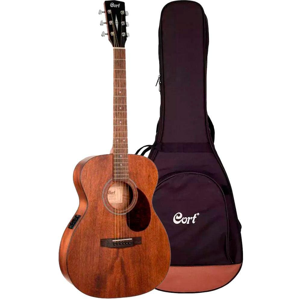 Violão Elétrico Aço 6 Cordas Cort L-60 Mf Op Fishman