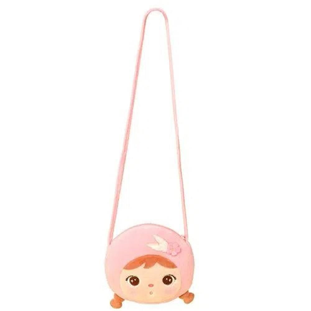 Bolsa Metoo Plush Jimbão Verão Alça Tiracolo Rosa