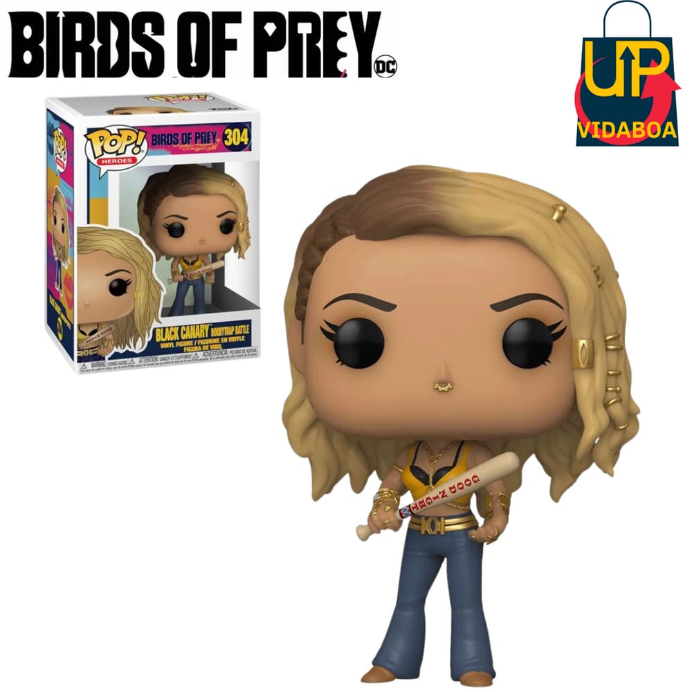 Funko Pop! Black Canary (Boobytrap Battle) - Aves De Rapina: Arlequina E Sua Emancipacao Fantabulosa 304