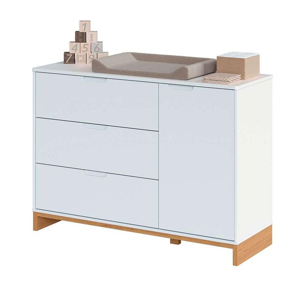 cômoda cubo 1 pt 3 gv branca
