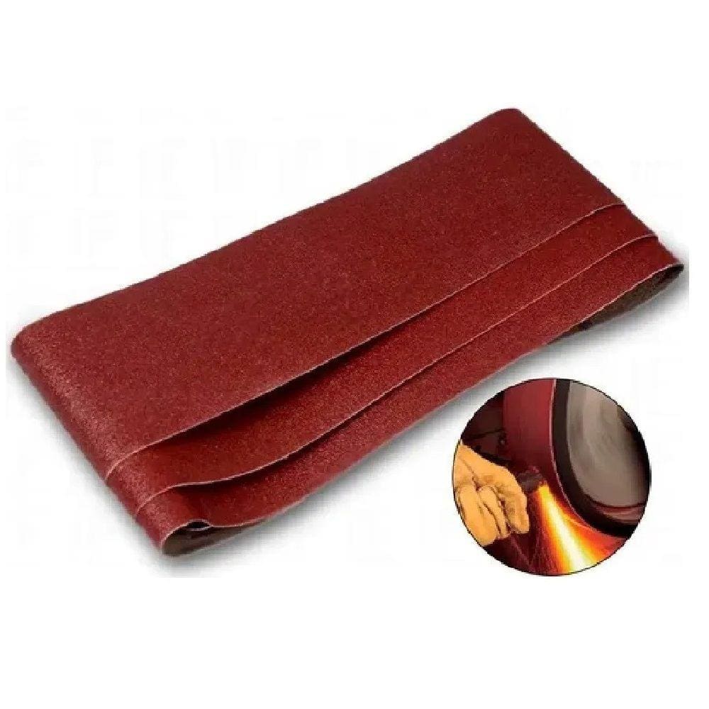 Cinta De Lixa 533 X 75 Gr80 3 Peças