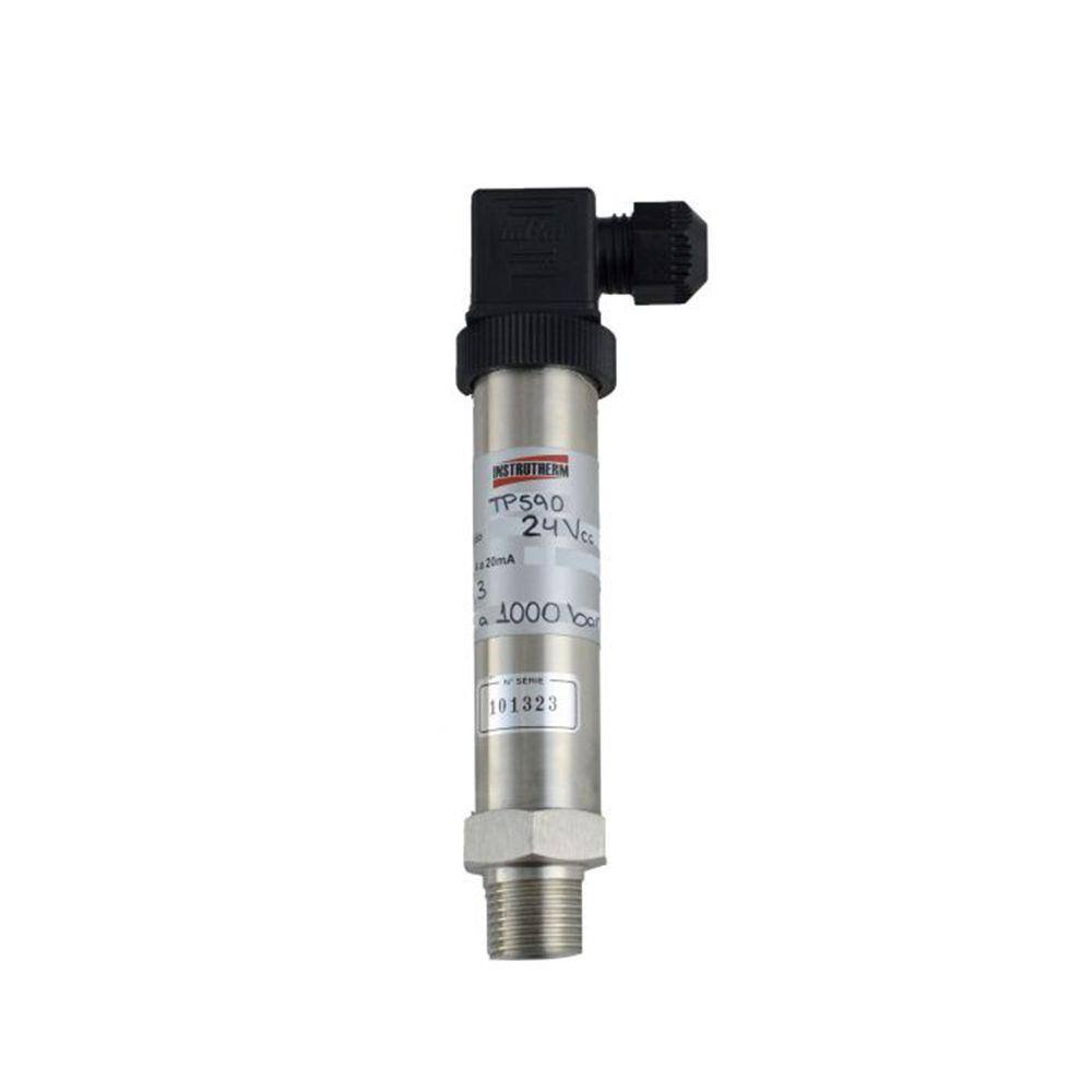 Transmissor Pressão Vácuo Npt Escala 0 A 1000 Bar Bsp Função Zero Span Tp-590 Portátil Instrutherm