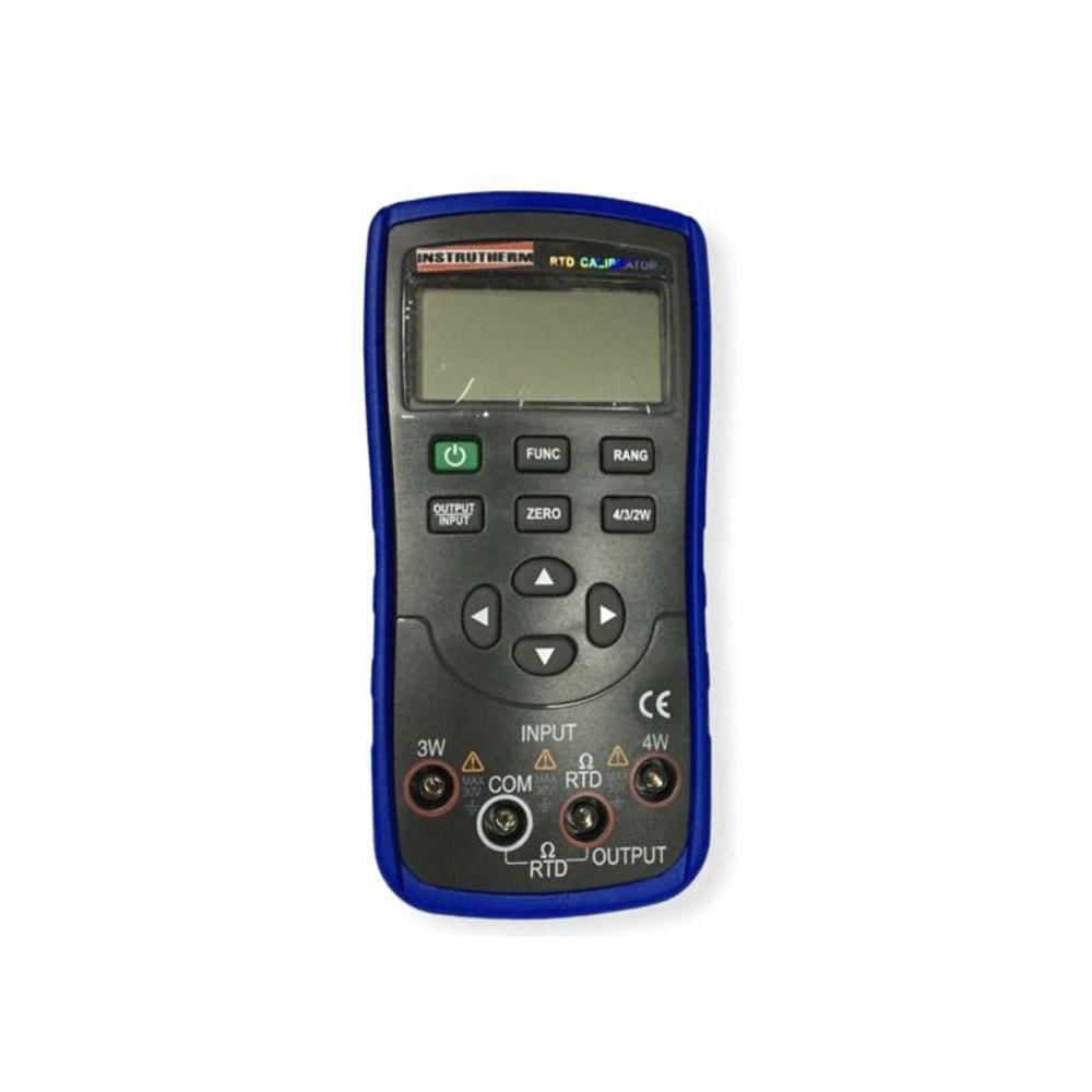 Calibrador Digital Termoacoplados Corrente Sensor Precisão Ct-350 Portátil Instrutherm Com Capa Proteção