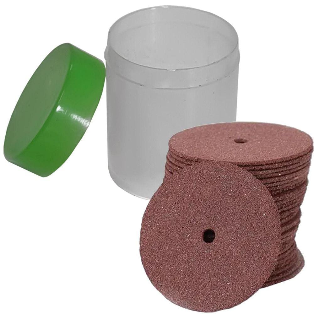 Kit 30 Discos De Corte 24Mm X 0.06Mm Para Micro Retíficas