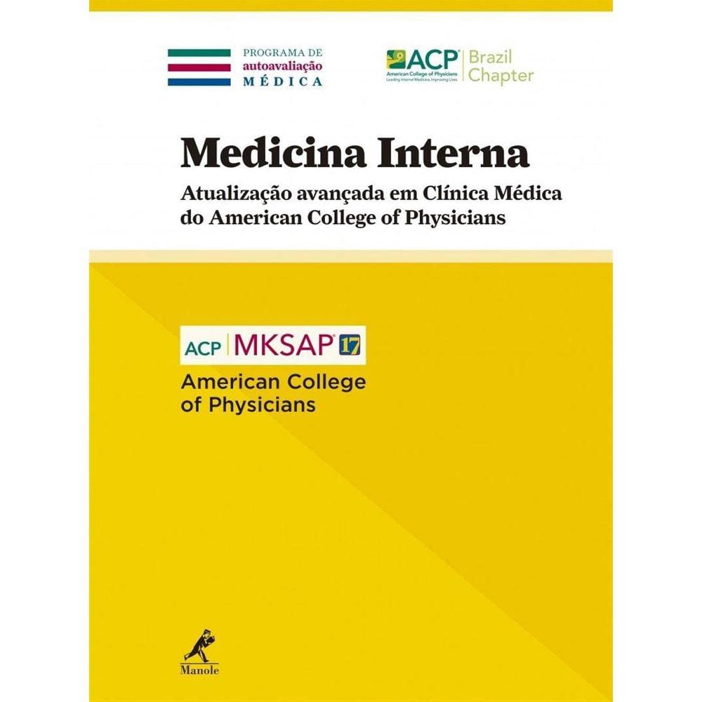 Medicina Interna: Atualização Avançada em Clínica Médica do American College Of Physicians