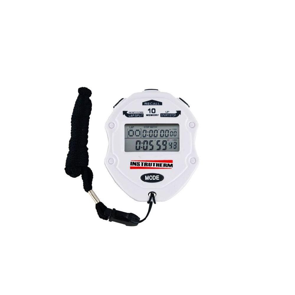 Cronômetro Digital 99 Lap Split 10 Memórias Relógio Calendário Alarme Temporizador Contador Manual Cd-3000 Portátil