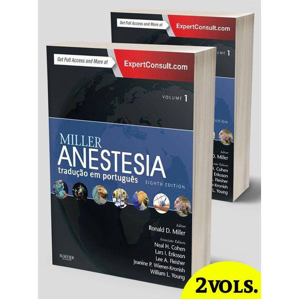 Miller Anestesia 2 Vol | Extra