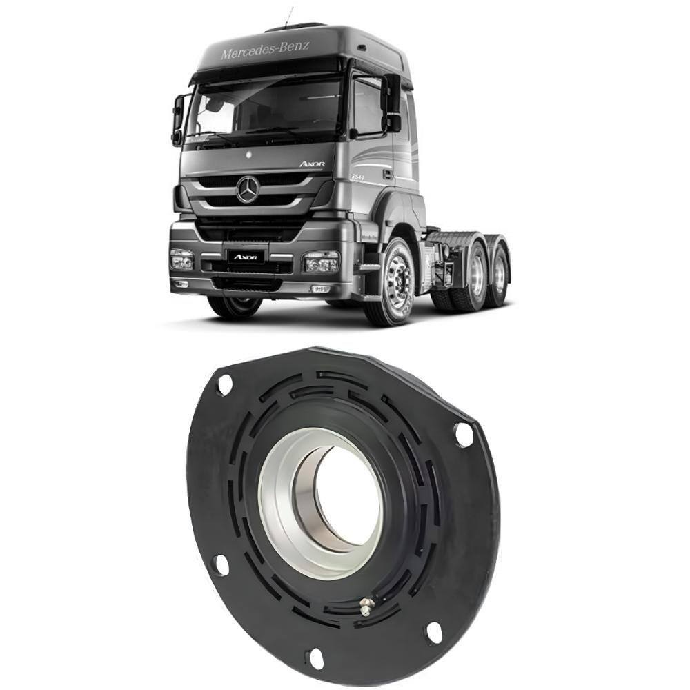 Refil Borracha Cardan Com Rolamento Mb 1924 | Extra