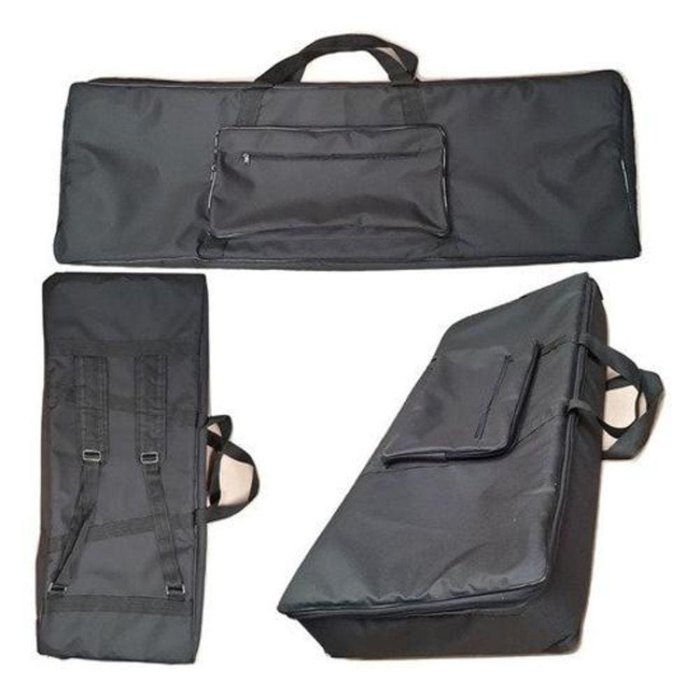 Capa Para Teclado Casio Ctk6250 Nylon Master Luxo Preto