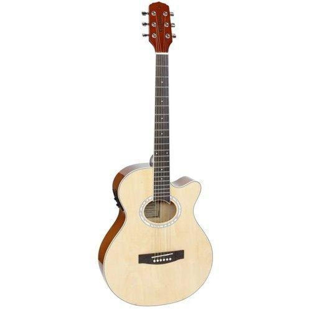 Violao Giannini Gsf 1D Ceq Eletroacustico Aço Ng Natural