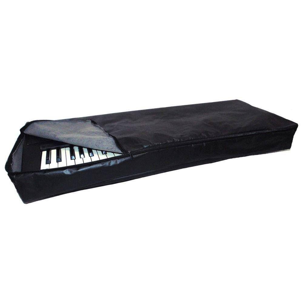 Capa Para Teclado Musical 5/8 Com Zíper - Marcas Carbon