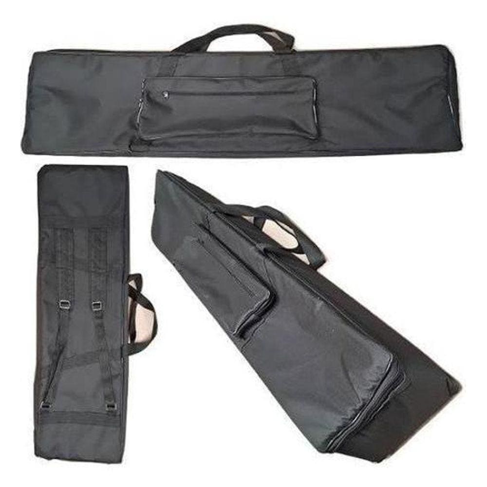 Capa Para Teclado Korg Kronos 73 Nylon Master Luxo Preto