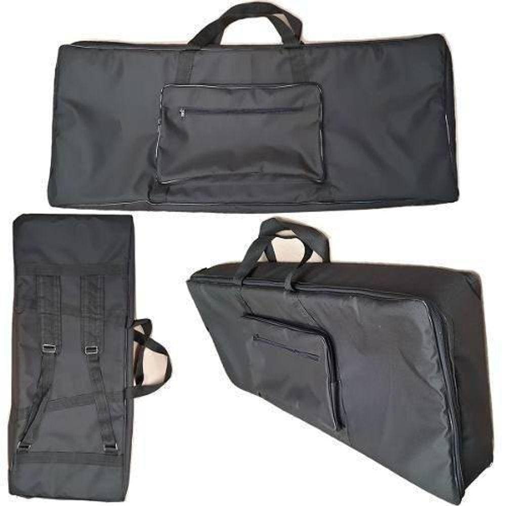 Capa Bag Para Teclado Roland Fantom X6 Master Luxo Preto