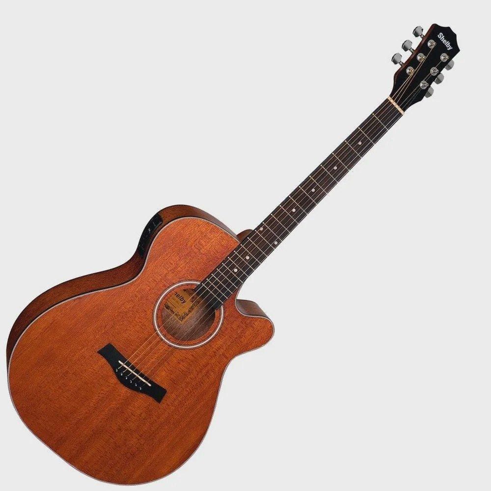 Violão Elétrico Shelby Sga196C Auditorium Cutaway Natural