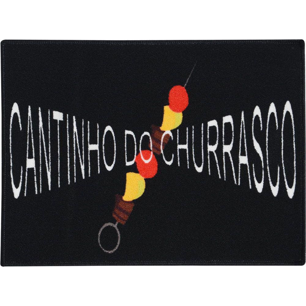 Tapete Churrasqueira Vizapi Churrasco 45X60Cm Multicolorido