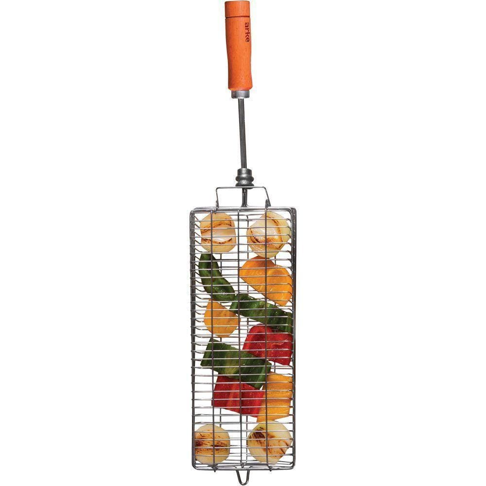 Espeto Grelha Arke Multiuso Para Churrasqueira Gb/Gbi, Inox