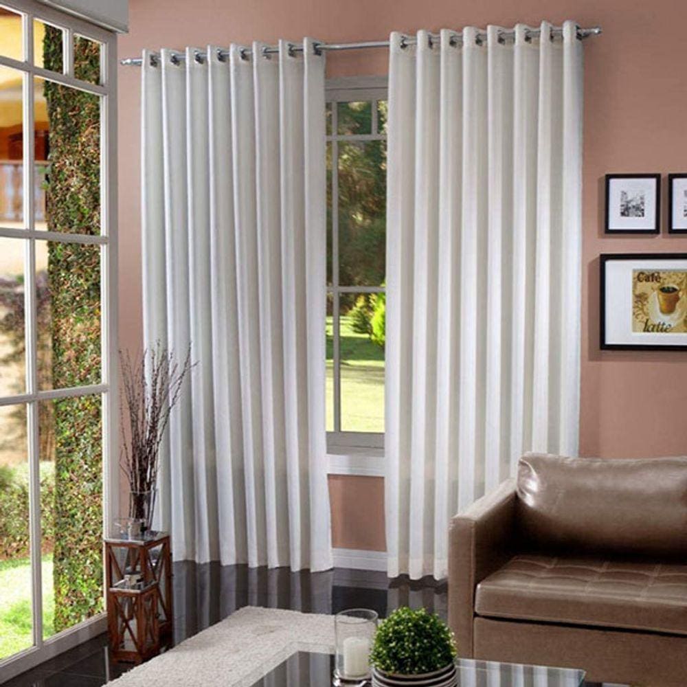 Cortina Blackout 100% Belchior Vitalle 400x250 cm Branco