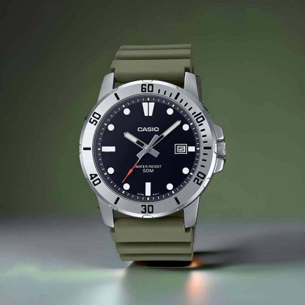 Relógio CASIO Masculino MTP-VD01-3EVUDF Analógico Prata | Extra