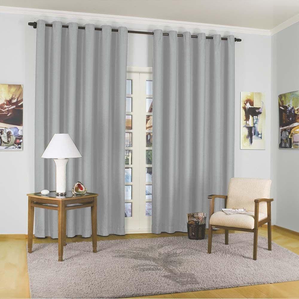 Cortina Classic Lines 3,0x2,3M Rosa Claro