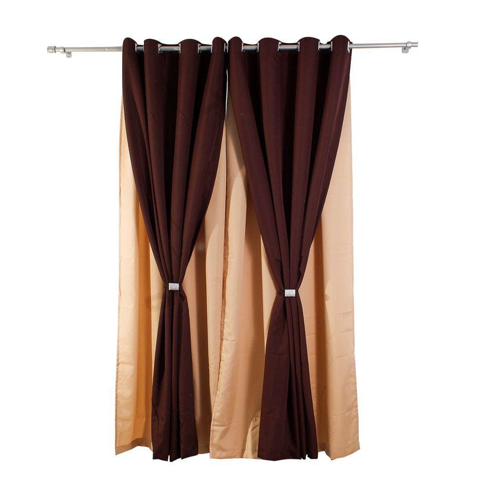 Cortina Daju Dubai Linha Austin 560x250 Cm Marrom