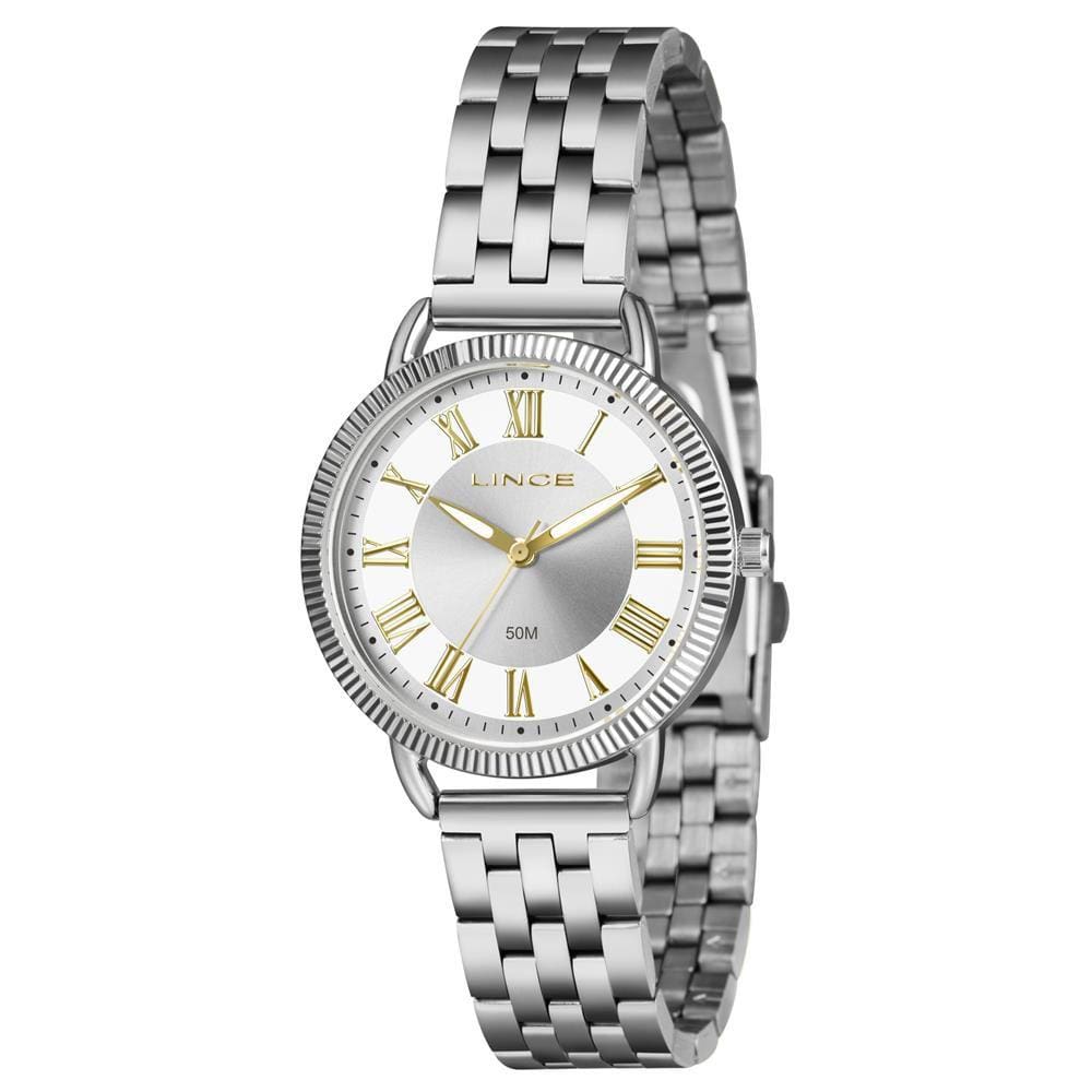 Relógio Lince Feminino Ref: Lrm4811l36 S3sx Casual Prateado