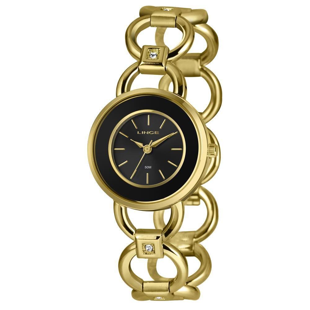 Relógio Lince Feminino Ref: Lrg4791l31 P1kx Bracelete Dourado