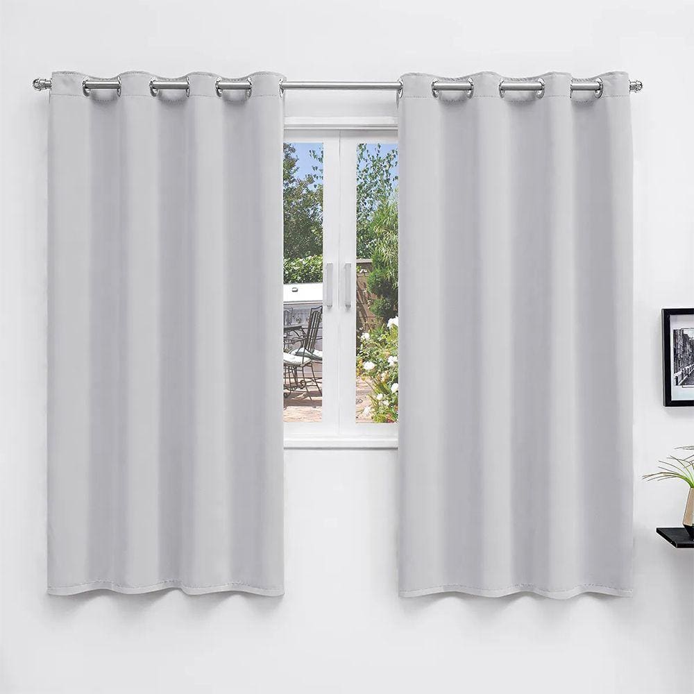 Cortina Corta Luz Tecido 260x170 Cm Branco