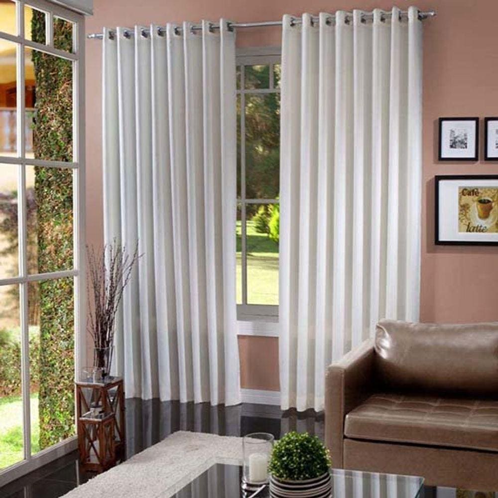 Cortina Blackout 100% Belchior Vitalle 280x230 cm Branco